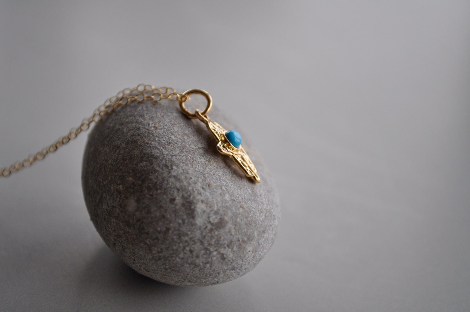 Evil Eye Hamsa Necklace Turquoise Gemstone