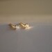 Itsy Bitsy Square Diamond Earrings