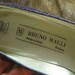 Vintage Purple Snakeskin Peeptoe High Heels Italy Designer Shoes by Bruno Magli