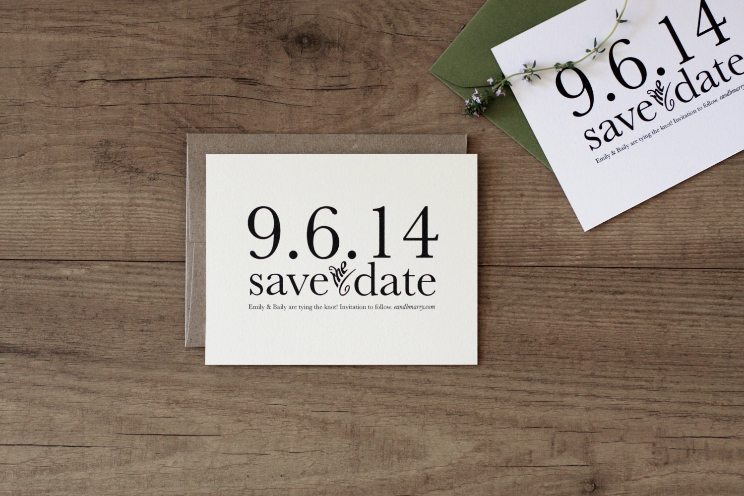 Printable / Storybook Romance Wedding Save the Date / (DIY)
