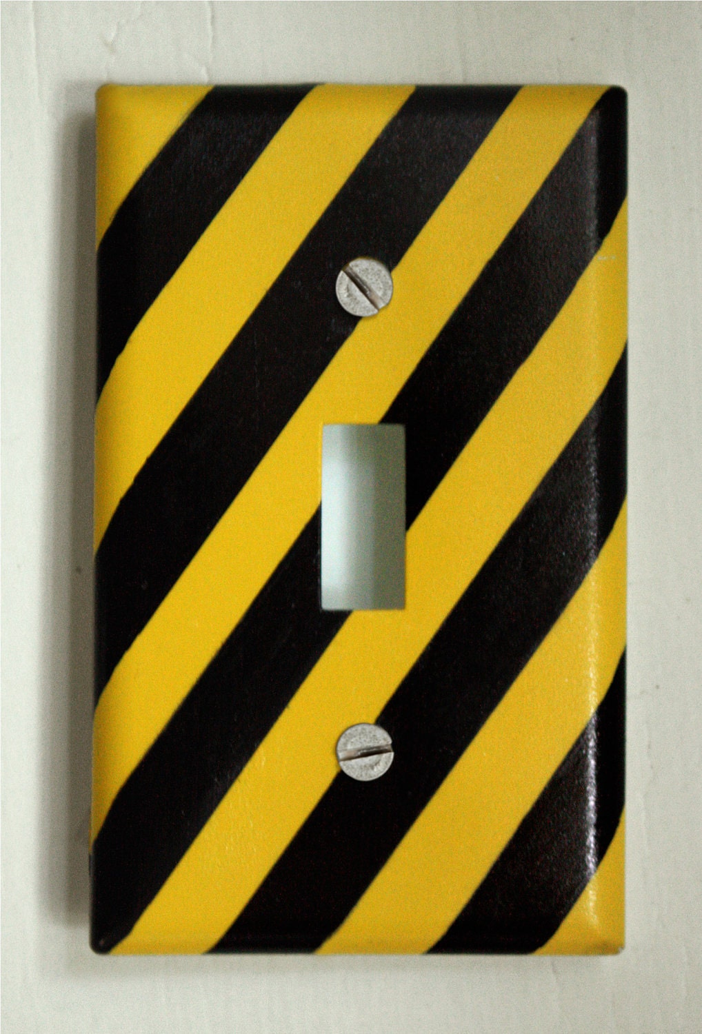Construction Site CAUTION TAPE Light Switch Plate Cover