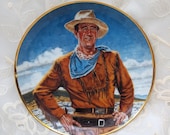 John Wayne THE DUKE Collector Plate Franklin Mint Limited Edition