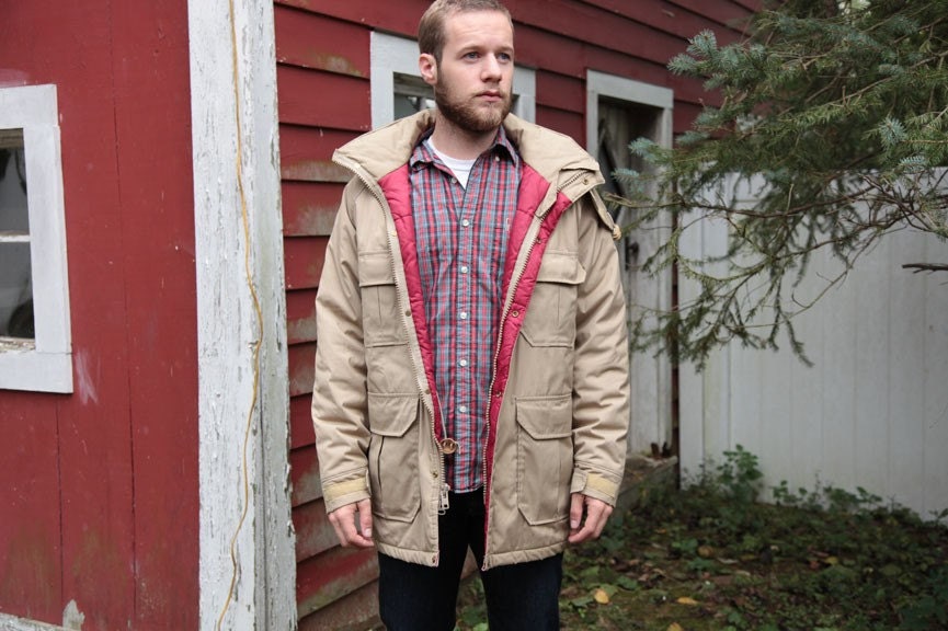 Vintage Woolrich Parka Mens Medium