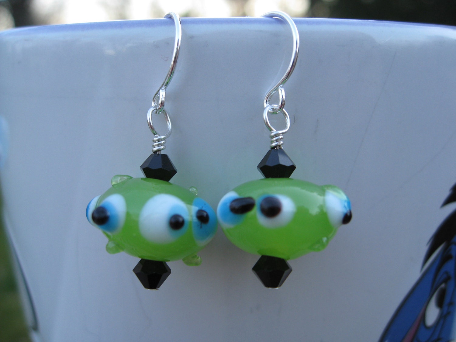 Alien Invaders earrings