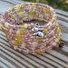 SALE Easter Parade - slinky bracelet