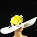 Wedding Hat Derby Hat Church Hat Kentucky Derby Hat Wide Brim Dress Wedding Tea Party Ascot
