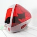 SALE - Upcycled Apple Computer Pet Bed - iMac - "Think different"
