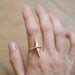 Diamond Shield Ring