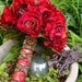 Blood Red Roses Bridal Bouquet