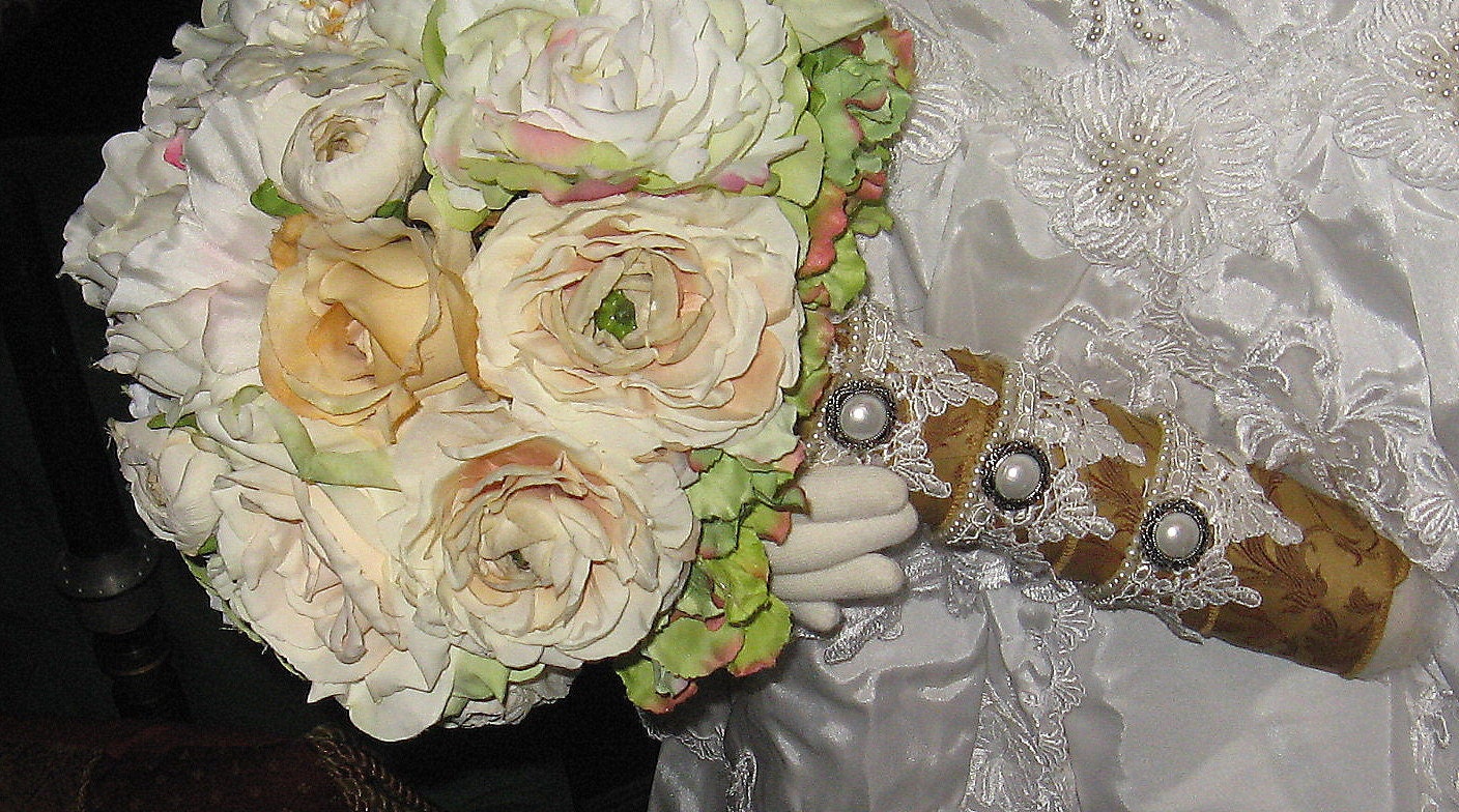 Park Avenue Vintage Victorian Bridal Bouquet 2