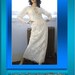WOW WOW BAM Super Sexy Skinny Minny Wedding Gown Size 6.5 Exquisite Lace and Bead Detail