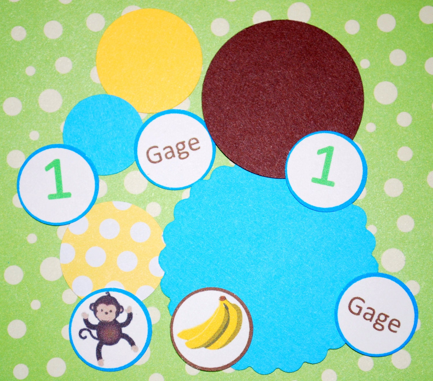 Monkey Party Confetti