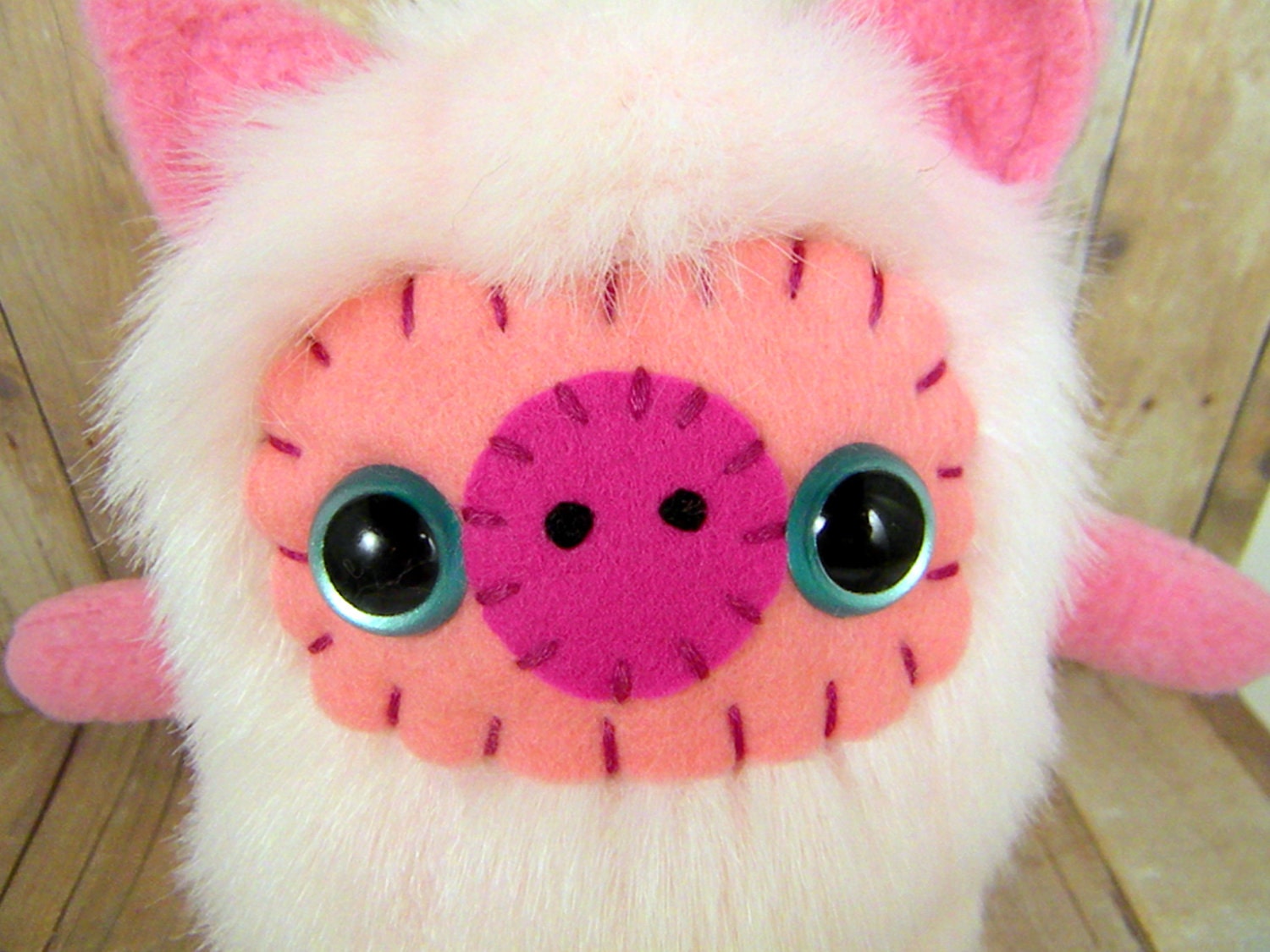 INVENTORY SALE Hammie the plush pig pink hog stuffed animal