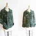 70s Bow Sweater / 1970s French Pocket Sweater