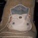 Hand Laced Deerskin fully lined in Leather Mama Blop Bag