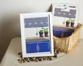 Herbs in my kitchen A4 print