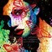 8x10 in Art Print Fury - Edgy Punk Rock Fashion Rainbow Pop Art Portrait