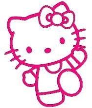 Hello Kitty Waving