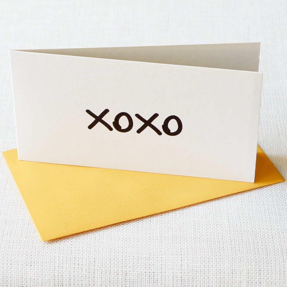 XOXO Mini Card