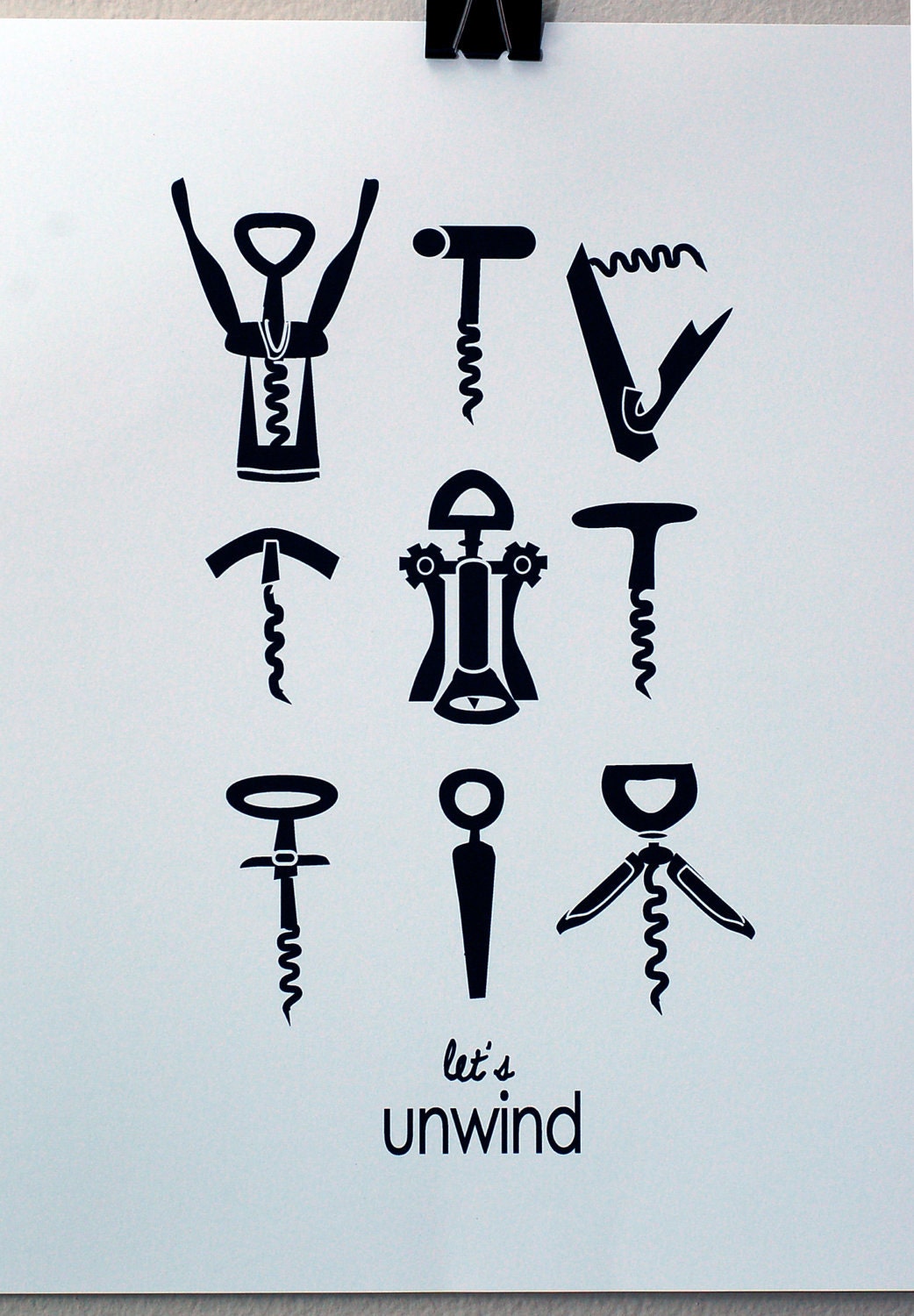 Let's Unwind print