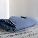 Navy blue nautical clutch with blue anchor cameo. Wedding clutch. Made to order