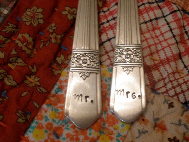 Wedding Cake Forks - Vintage