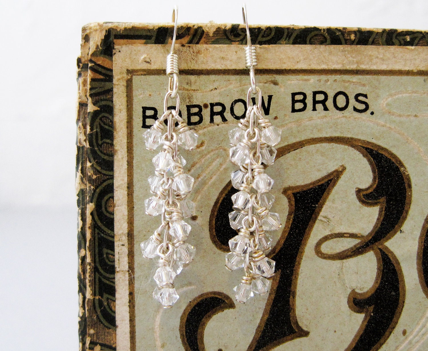 Crystal Clear Swarovski Kerry Earrings
