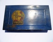 Vintage Erector Set, 1930s Erector Set, Set No. 7 1/2, Mid Century Toy,
