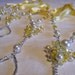 Barefoot sandals, beach wedding bridal jewelry, destination wedding sandals, wedding anklet, beaded sandals. JESSICA Medium White & Crystal