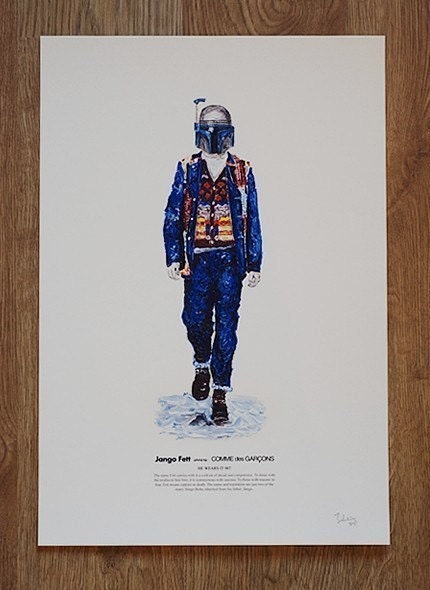 He Wears It 007 - Jango Fett wears COMME des GARCONS