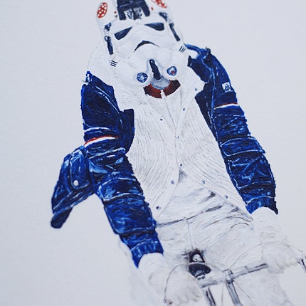 He Wears It 015 -  AT-AT Pilot wears Moncler Gamme Bleu
