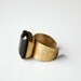 The black octagon ring