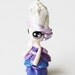 SALE - Marie Antoinette - Miniature Sculpture - Charm Necklace
