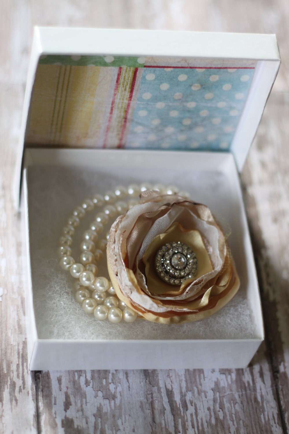 Custom Made Vintage Mother of the Bride bracelet