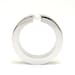 Round cut diamond engagement ring tension set 0.40ctw