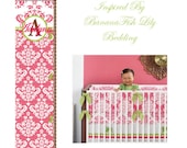 Damask Canvas Growth Chart
