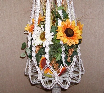 PATTERN for Macrame Plant Hanger  -  Carousel Buttons