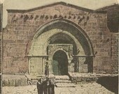 The Church of the Tomb of the Virgin JERUSALEM  Stereoview card