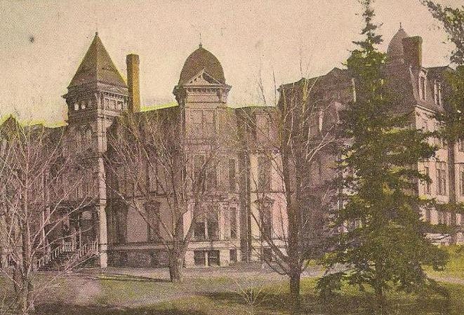 ACADIA SEMINARY Land of Evangeline Nova Scotia Vintage Postcard 1906
