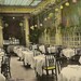 Italian Garden Kaiserhof Hotel CHICAGO Illinois 1911 Vintage Advertising Postcard
