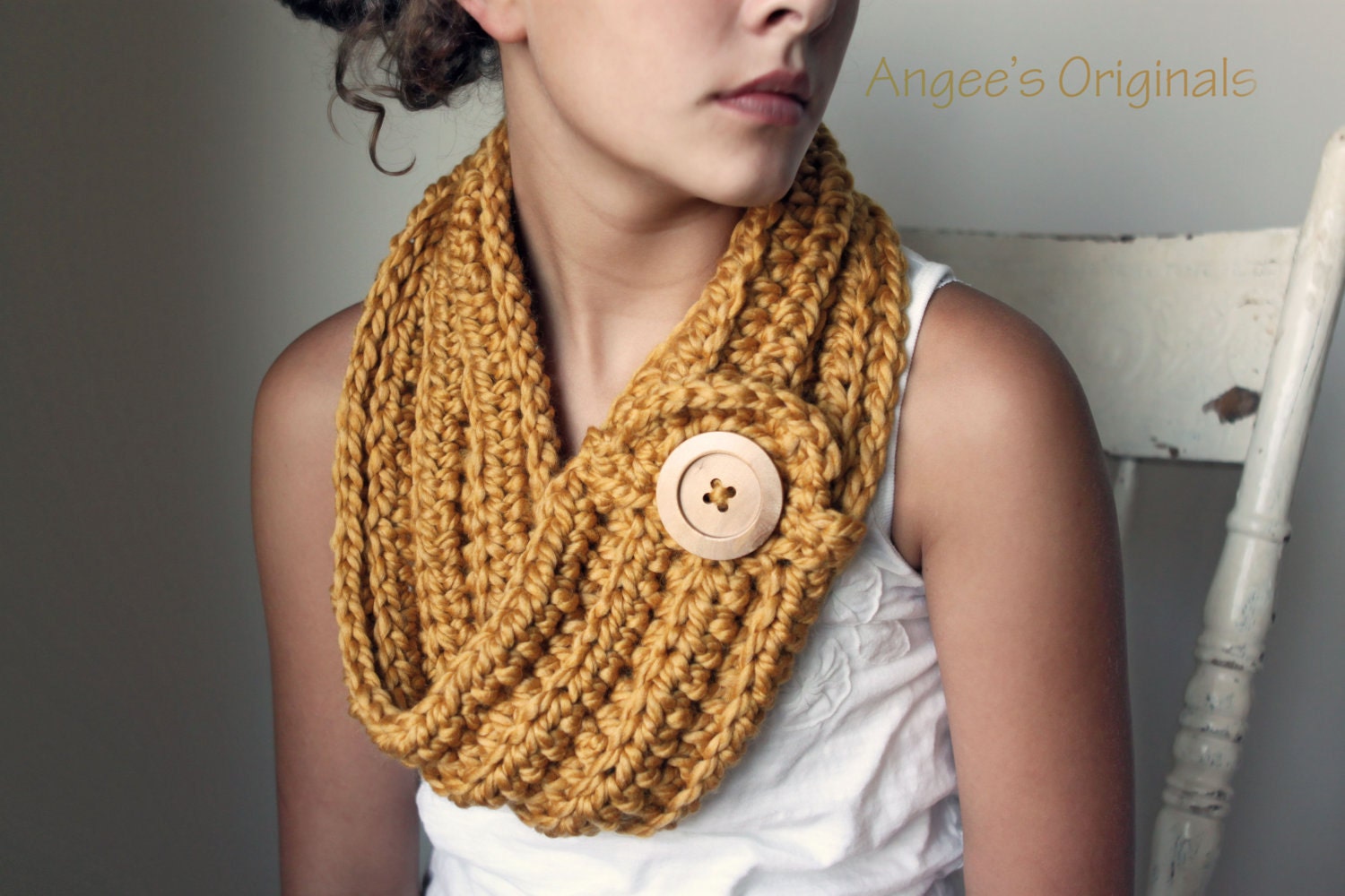 Erika Scarf- Harvest Gold