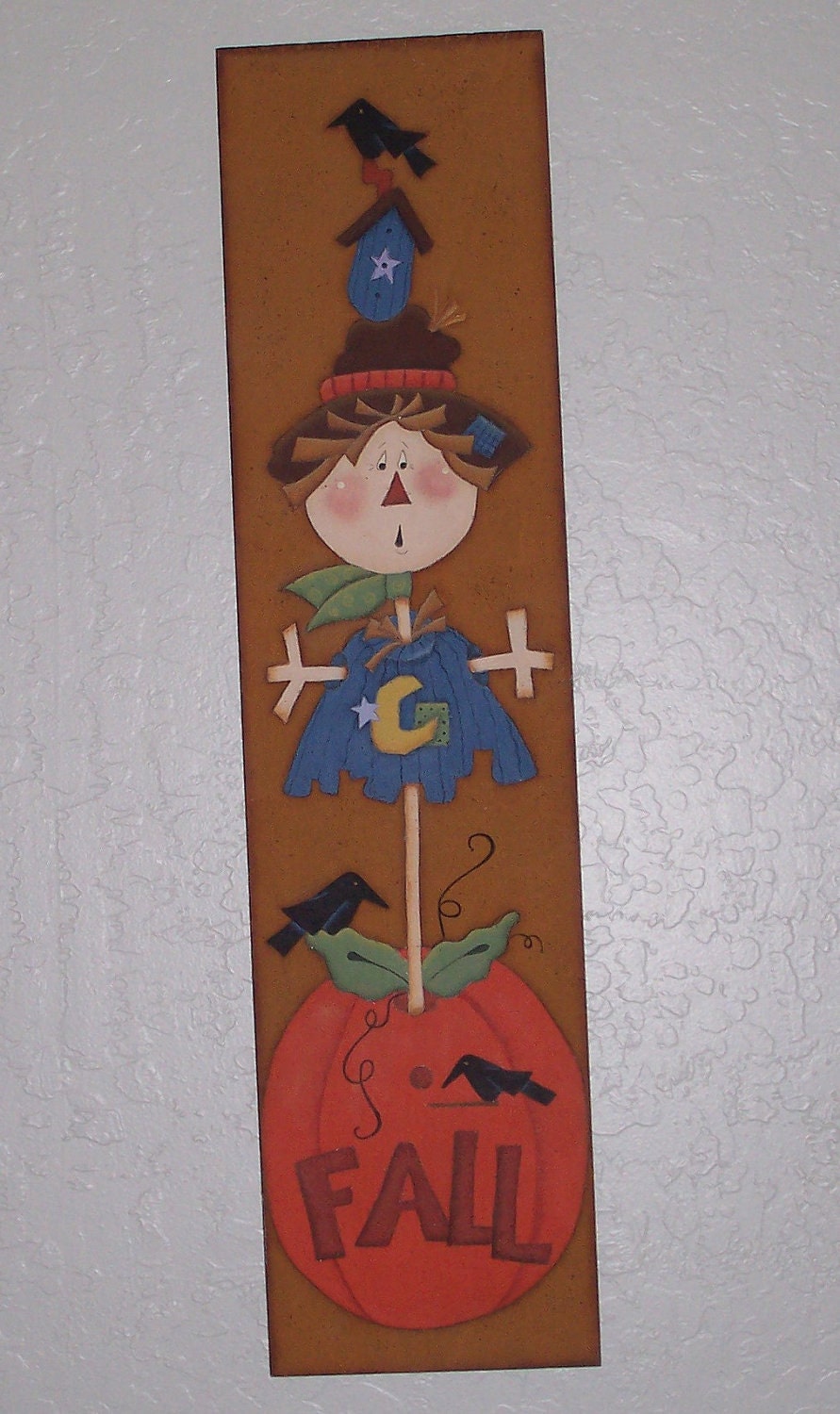 Scarecrow Fall Sign - Wooden Sign