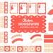 Retro Housewife Printable Party Set 79 Items Invite, Cupcake Toppers, Signs, Recipe Cards, Bottle Wraps... Birthday, Bridal Shower