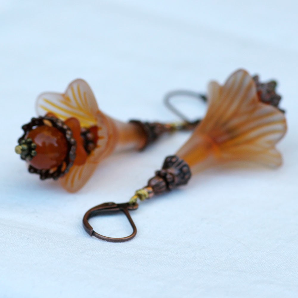 Bittersweet Trumpet Earring