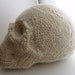Human Skull Pillow 3D
