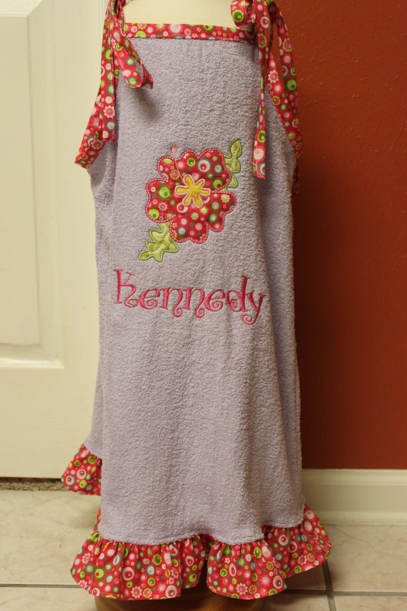 Custom Terry Cloth Swimsuit Coverup by StealingKisses on Etsy