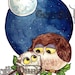 Owl Baby, 8x10 print