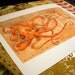 Octopus Drinking Tea, 8x10 print