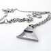 Legend of Zelda 1" Triforce - Polished Stainless Steel