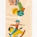 Vintage 1950s Duro Decal Jack In The Box and Toy Soldier